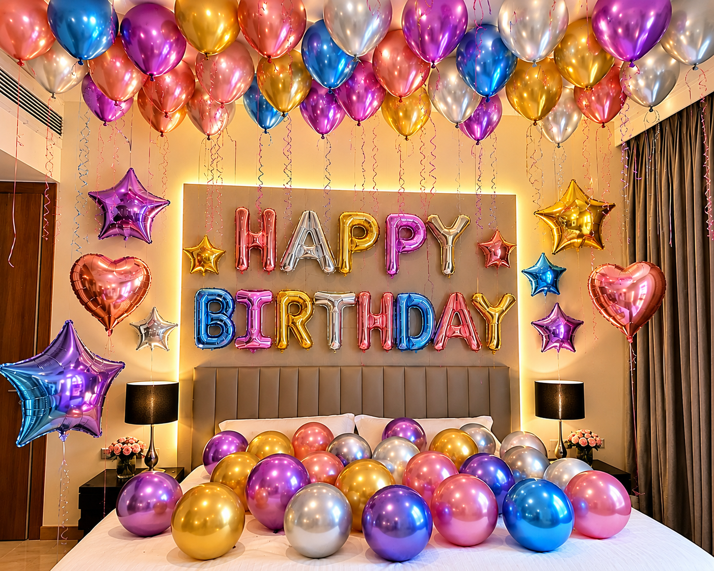 🌈 Multicolor Birthday Decor