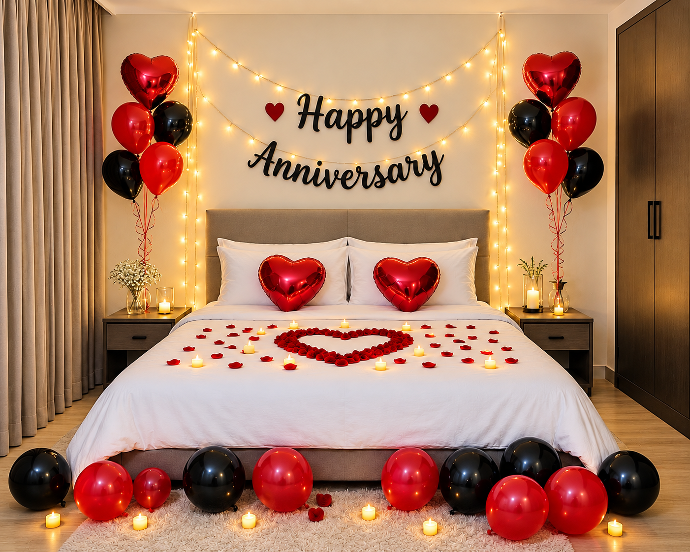 ❤️ Anniversary Room Decor