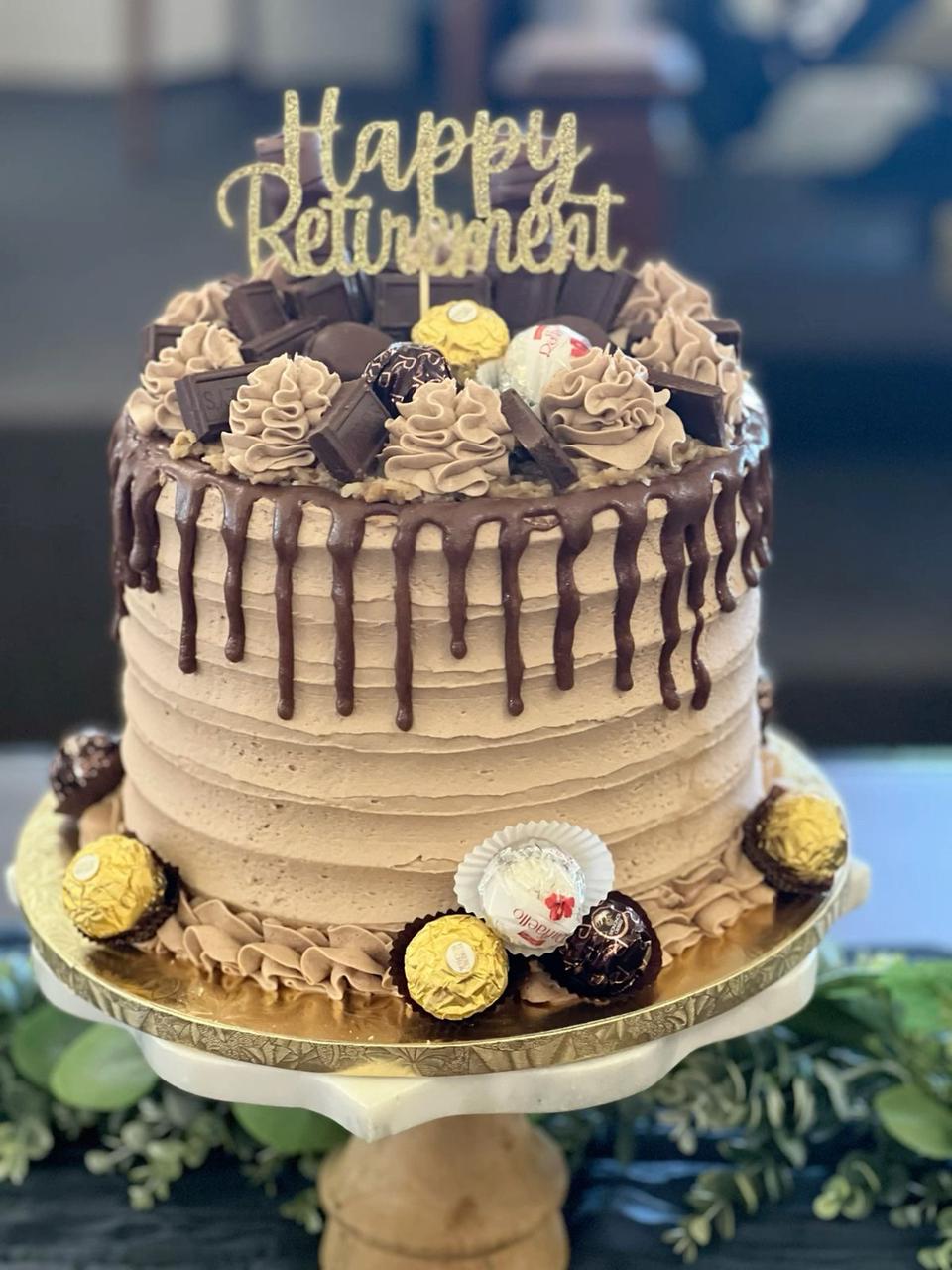 Retirement Treat Supreme Cake