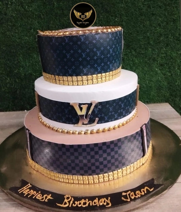 3 Tier LV Cake