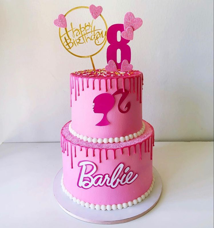 Barbie 2 tier cake Regalo Delights