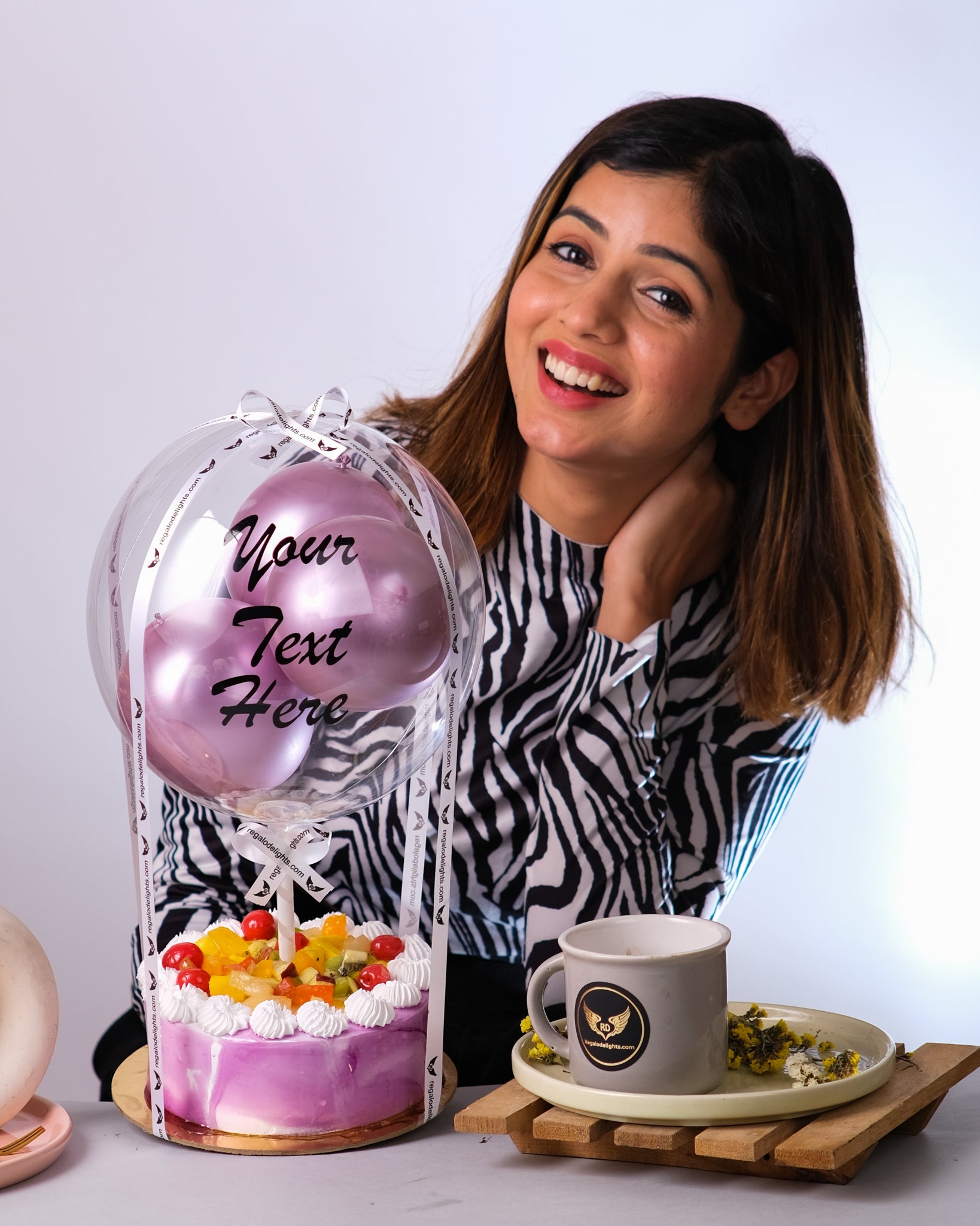 Blueberry Fruit Regalo Cake Regalo Delights