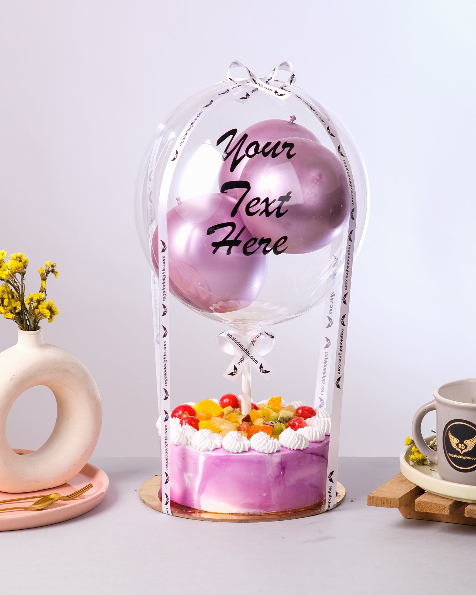 Blueberry Fruit Regalo Cake Regalo Delights