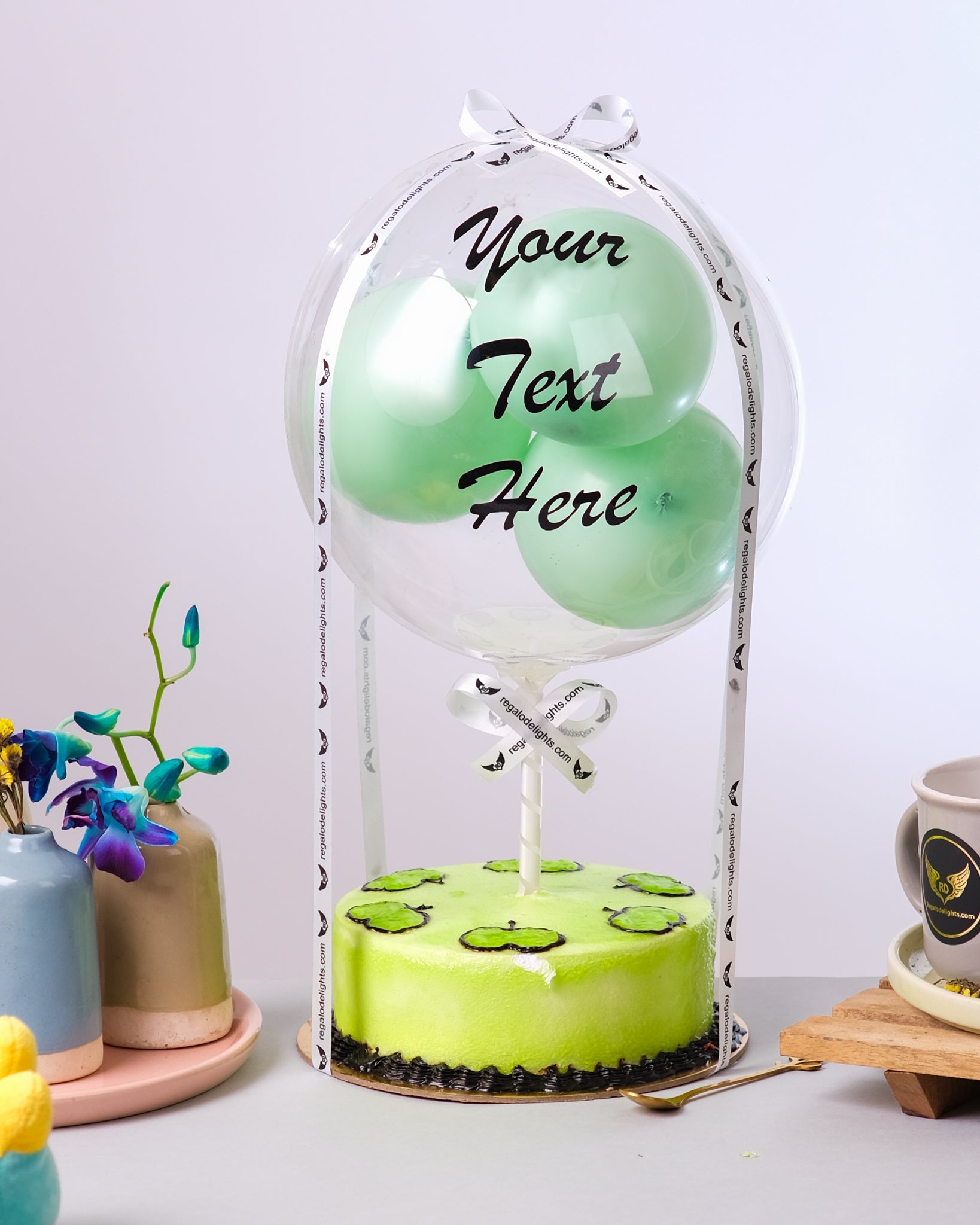 Green Apple Regalo Cake Regalo Delights