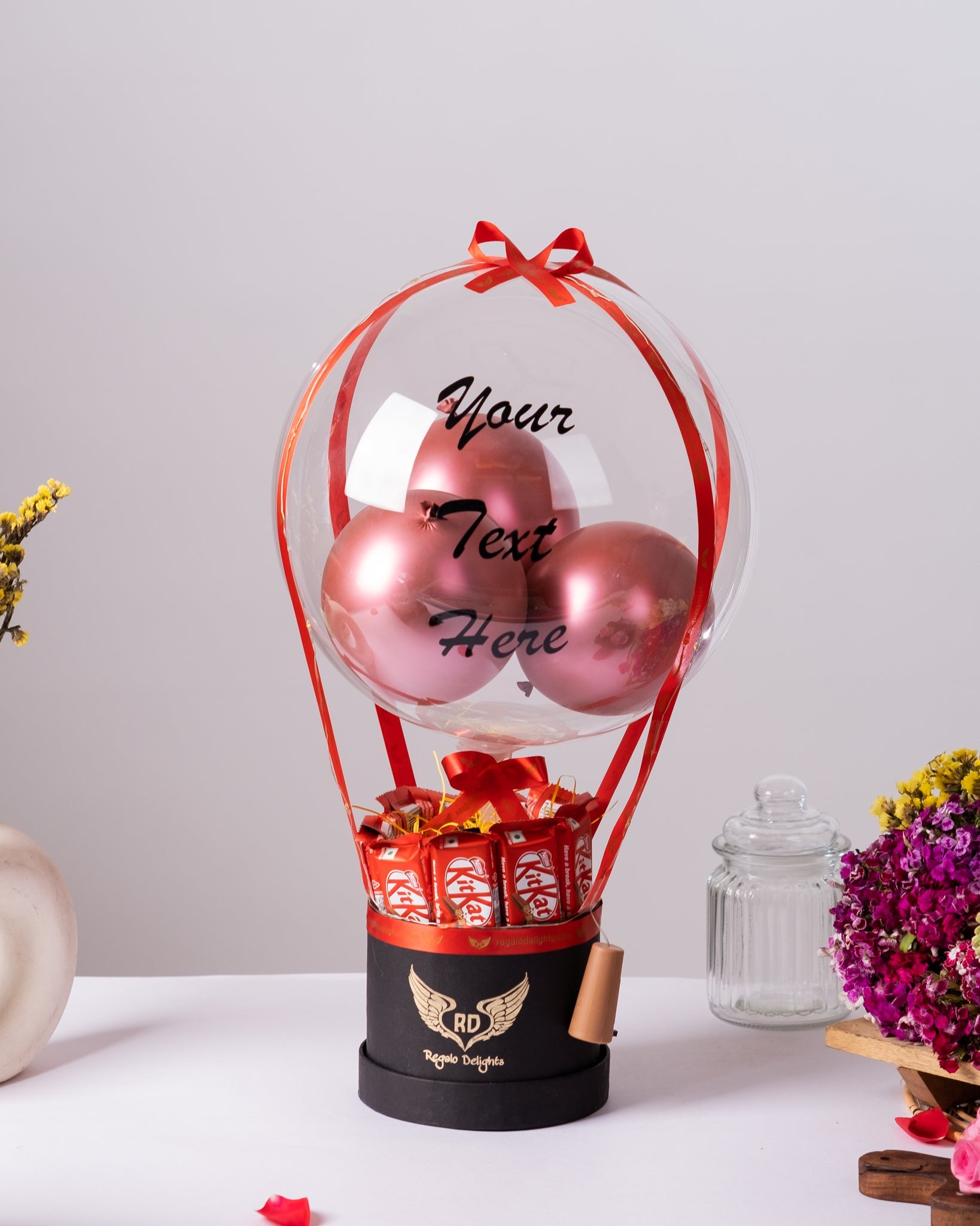 KitKat Hot Air Bouquet Regalo Delights