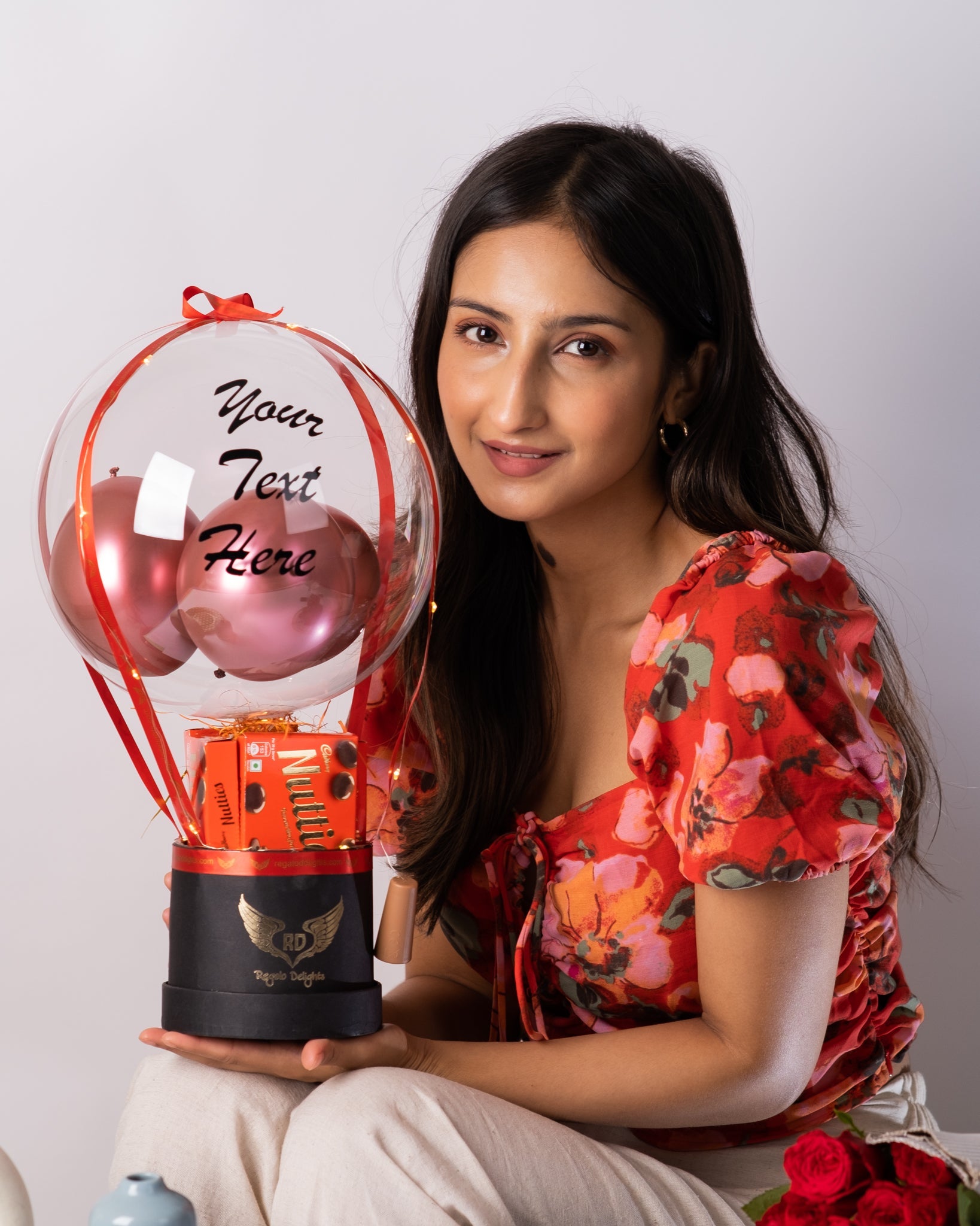 Nutties Hot Air Bouquet Regalo Delights