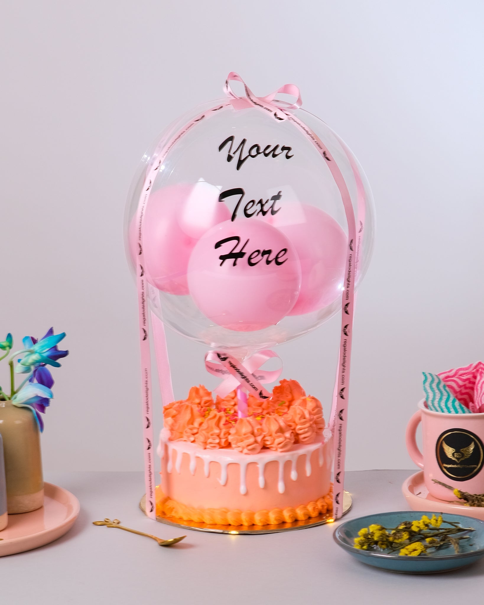 Pretty Pink Regalo Cake Regalo Delights